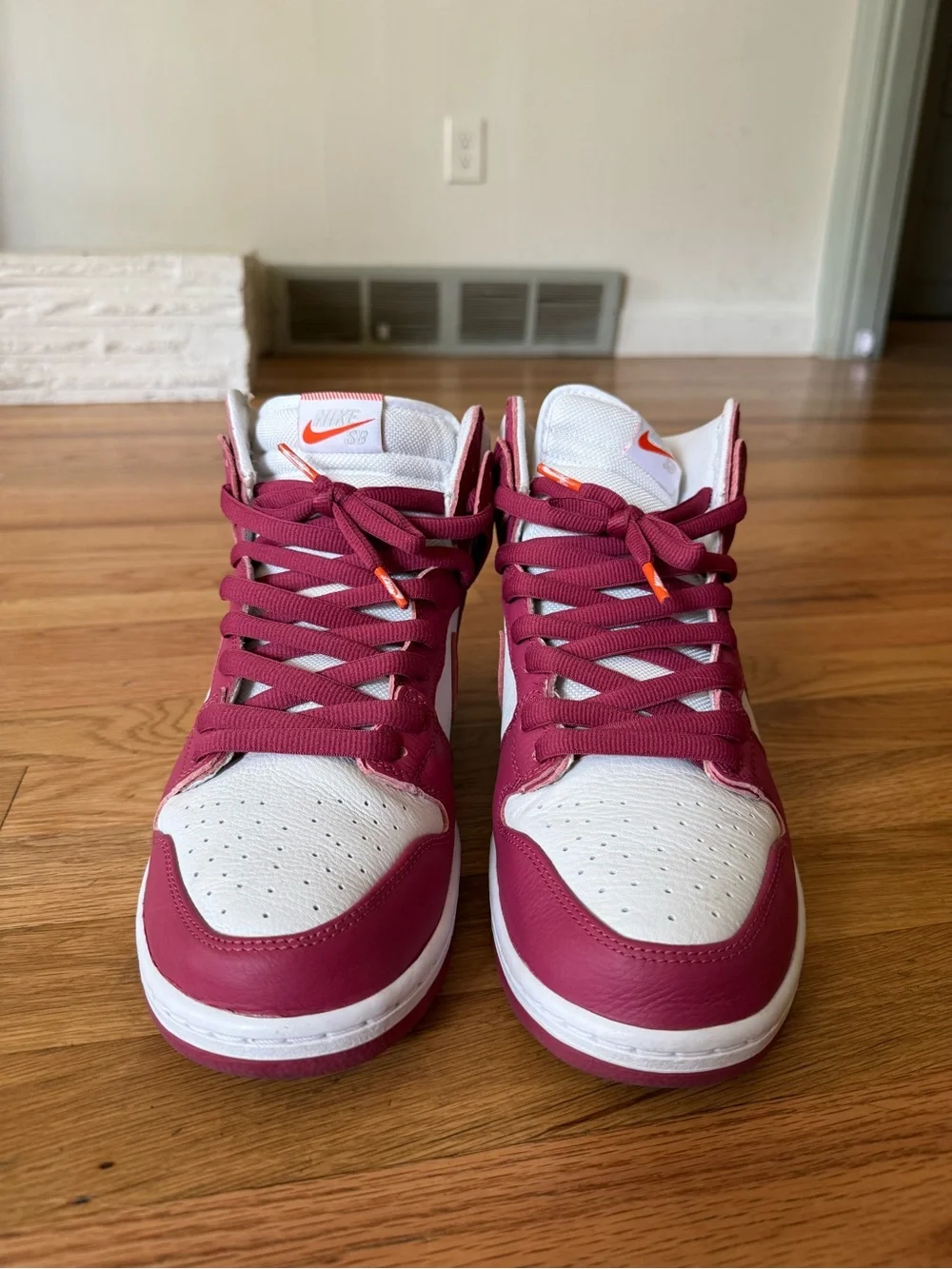 Nike SB Dunk Hi Orange label - Sweet Beet - Picture 3 of 6
